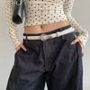 Thin Waist Belt Y2k Dress Jeans Belt Simple Women's Belt  Spicy Girls