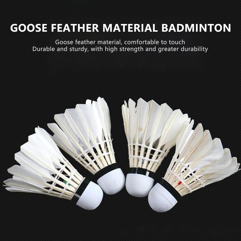4pcs LED Badminton Shuttlecocks Badminton with Light Suitable for Outdoor and Indoor Sports