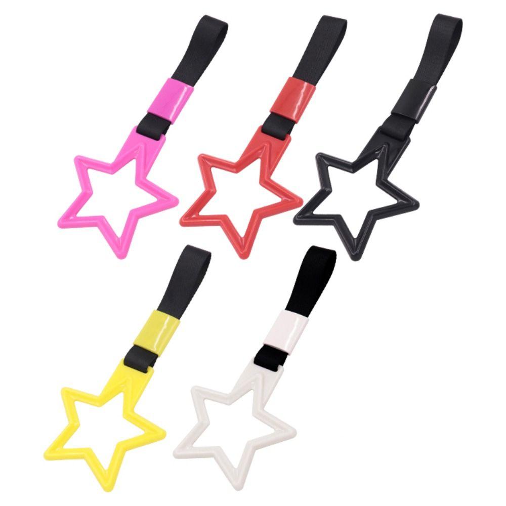 Star Shape Star Car Handrail Belt Warning Star Rear Bumper Warning Ring  Universal