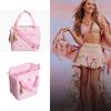 Floral Soft Cooler Crossbody Bag Outdoor Waterproof Portable Lunch Box Tote Travel Insulated Bag Large Capacity Cooler