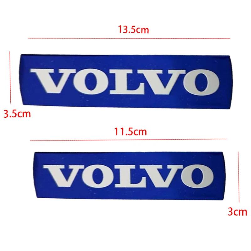 Автомобильная наклейка с логотипом на переднюю решетку Рулевое колесо Декоративные наклейки Для Volvo Rdesign Polestar AWD V50 S60 XC60 S40 XC40 XC90 V60 S80