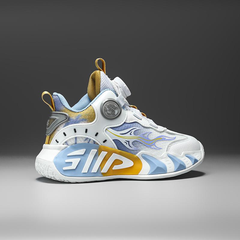 28-40 Детские Большие Размеры Удобные Дышащие Комфортные Модные и Модные Спортивные Кроссовки Баскетбольные Кроссовки Детская Обувь