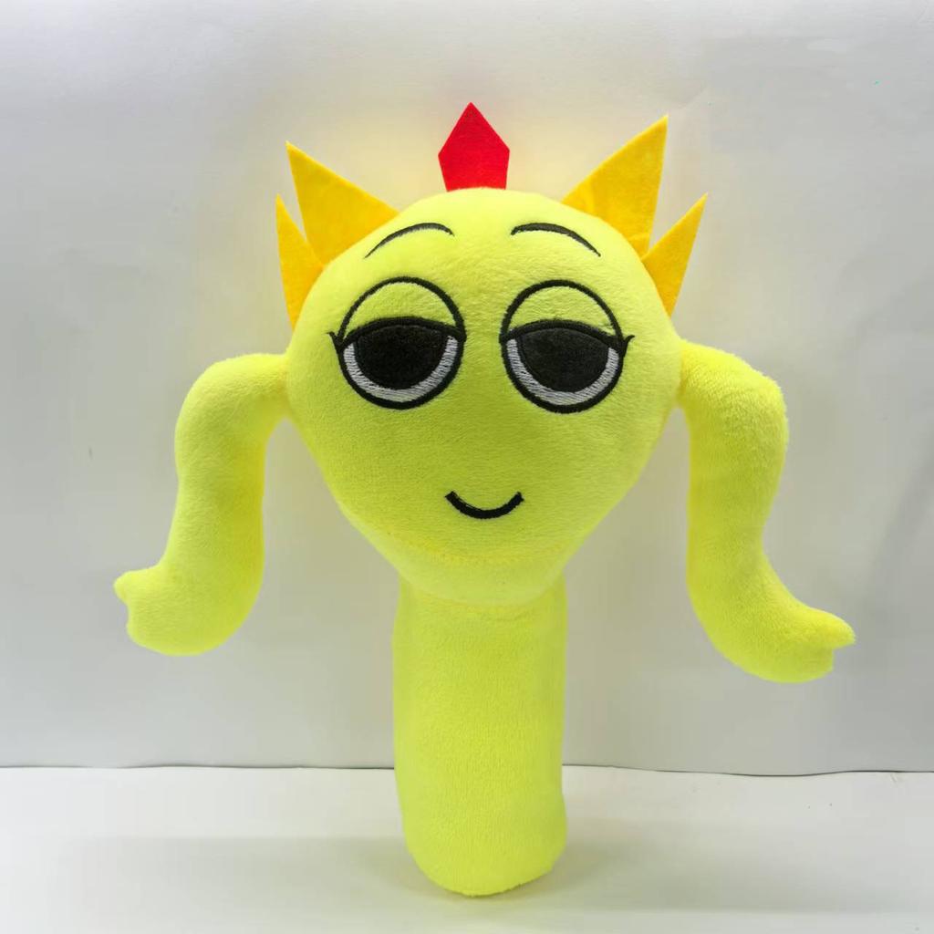 2025 Sprunki incredibox Мягкая игрушка Кукла из хлопковой плюшевой ткани для детей