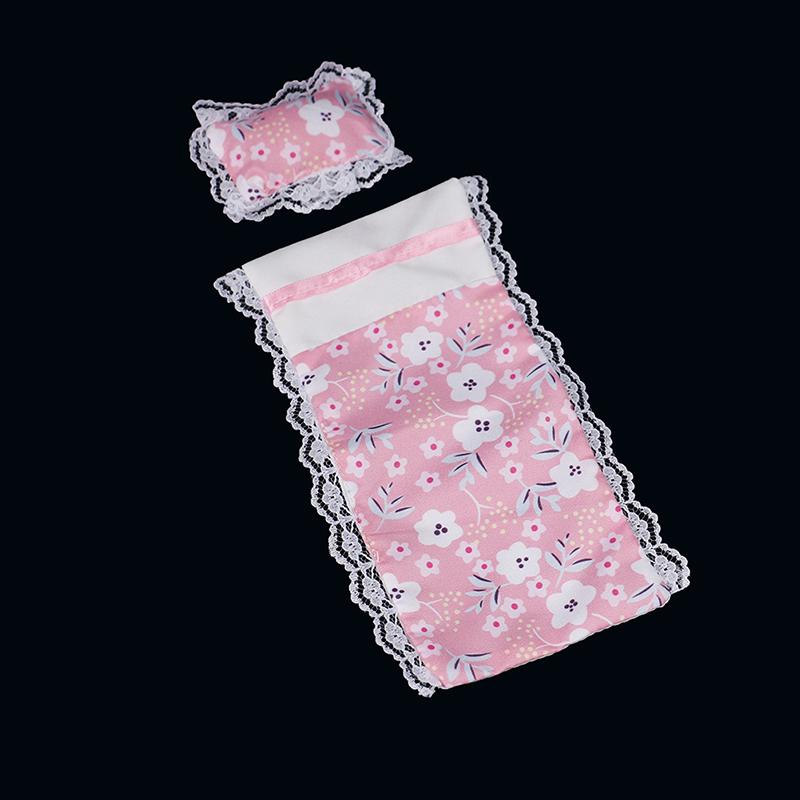 16 см кукла двухъярусная кровать игрушечные аксессуары одеяло подушка дом Европейская кровать принцессы