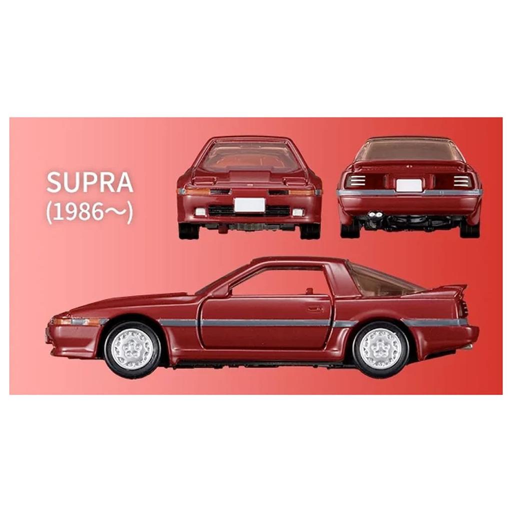 Takara Tomy Tomica Premium Toyota SUPRA 3 МОДЕЛИ Коллекция Литая модель автомобиля Игрушка 6 и (Возраст до)
