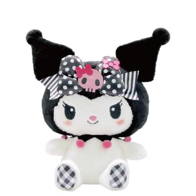 Nakajima Corporation Sanrio Characters Pink Black Party Kuromi плюшевая игрушка S 205247-25 H24.5 x W22 x D12cm