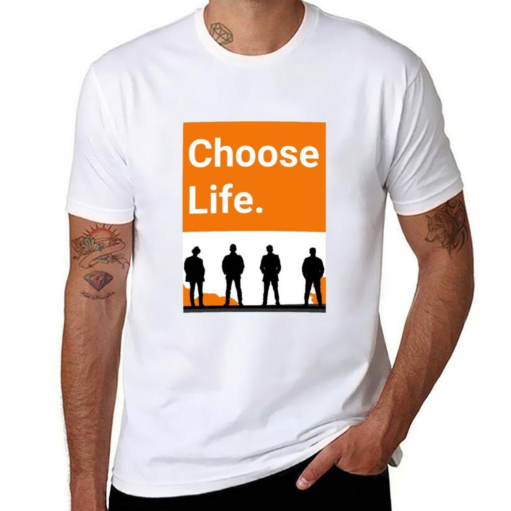 Choose Life T-shirt T Shirts For Man Cotton T Shirt Men 100% Cotton Luxury Brand Men T Shirt Cotton 100% T-shirt