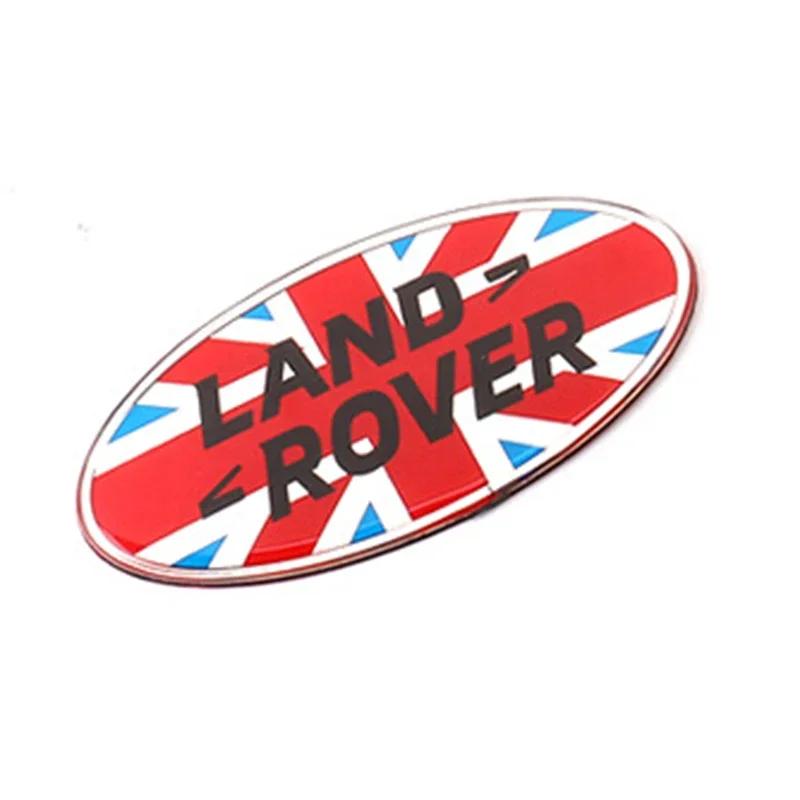 3D Car Front and rear Emblem Badge Sticker For Land rover SVR Discovery Velar Evoque Freelander Range Rover L322 car accessories FG2