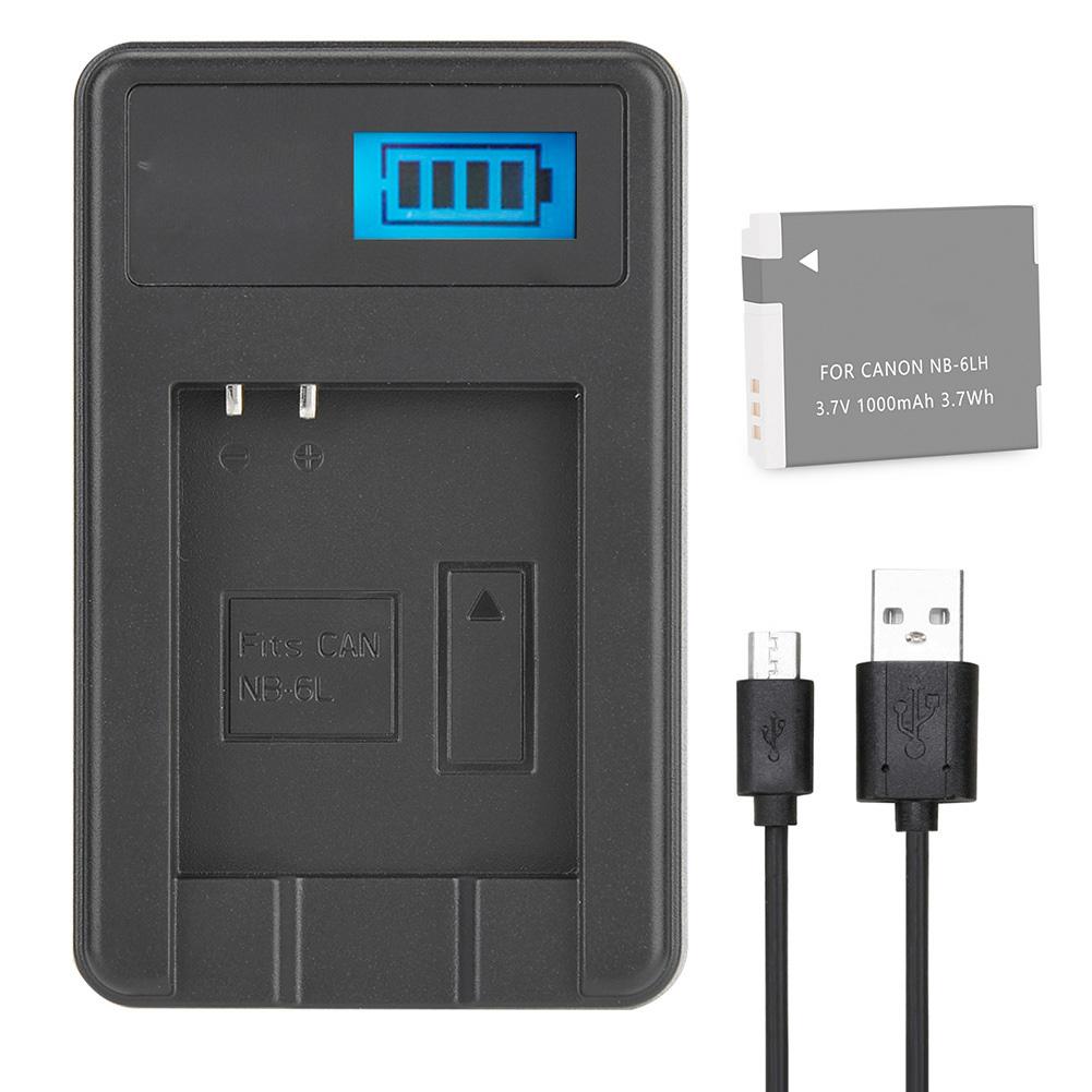 NB-6L Single Slot Battery Charger for Canon SX710 SX610 SX520 SX700 SX600 D30 SX500