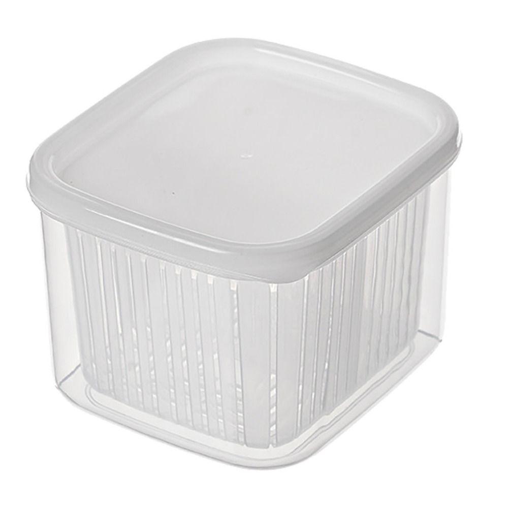 Fooding Sorting Drain Storage Box Onion Garlic Seal Box Durable Storage Containers