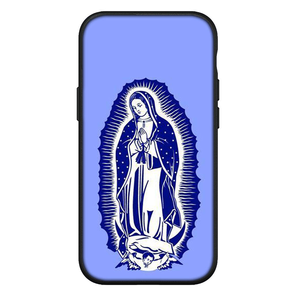 for Samsung Galaxy S25 S24 S23 S22 Ultra FE Plus A17 A37 A57 A56 A55 A06 A16 A15 A36 A26 A35 A05 A25 A54 A34 S9 Phone Case Virgen de Guadalupe Cover