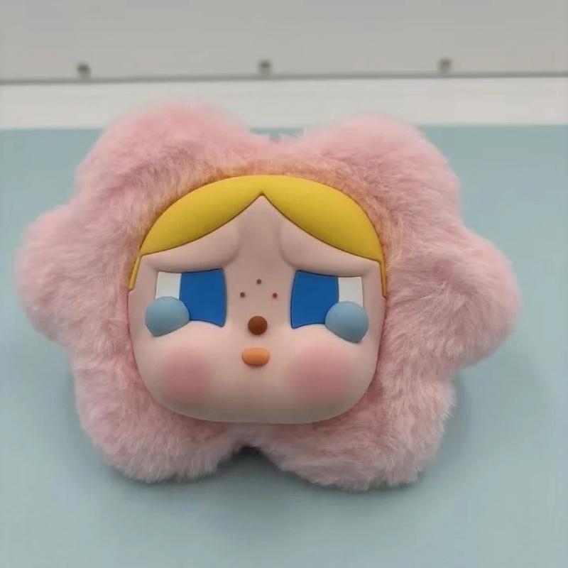 Сумка для наушников Crybaby Tear Factory Series, креативный периферийный подарок, сумка для наушников с защитой от падения, виниловая плюшевая игрушка-брелок с подвеской