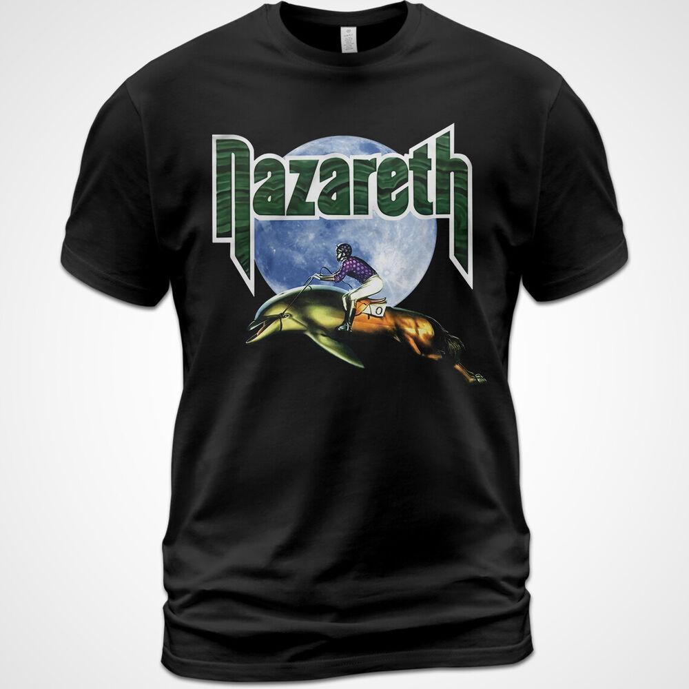Хлопковая футболка Nazareth The Fool Круглая футболка с альбомом Pete Agnew Jimmy Murrison Унисекс футболка
