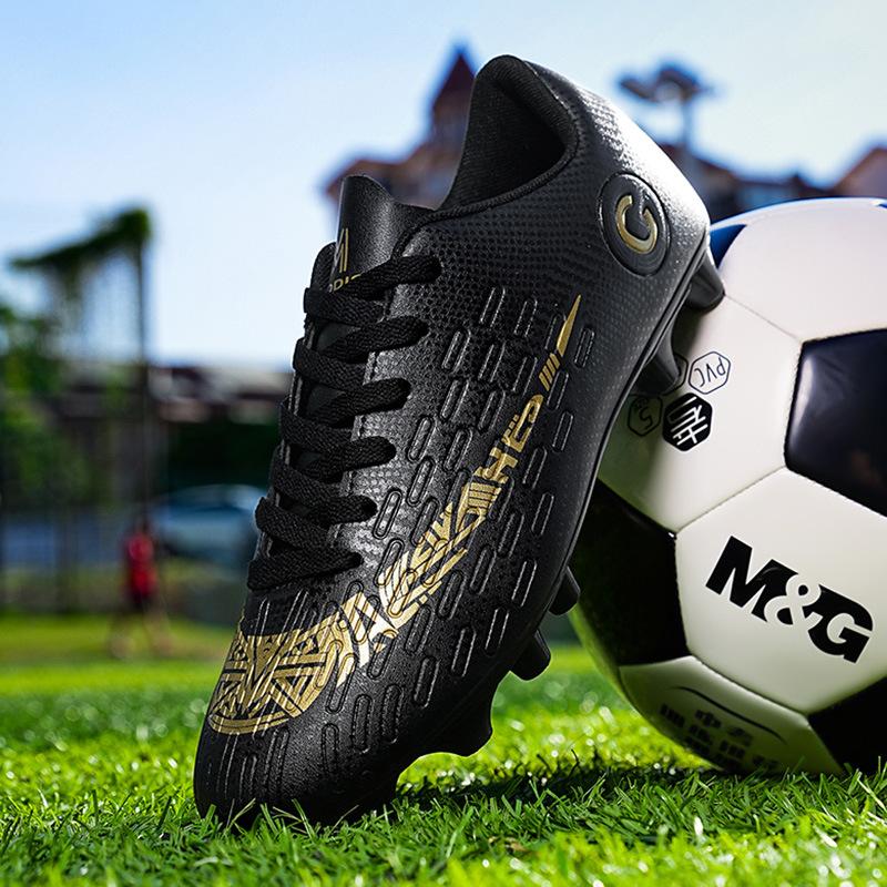 Low-top football shoes Assassin C standard long broken nails competition shoes professional students young children training shoes