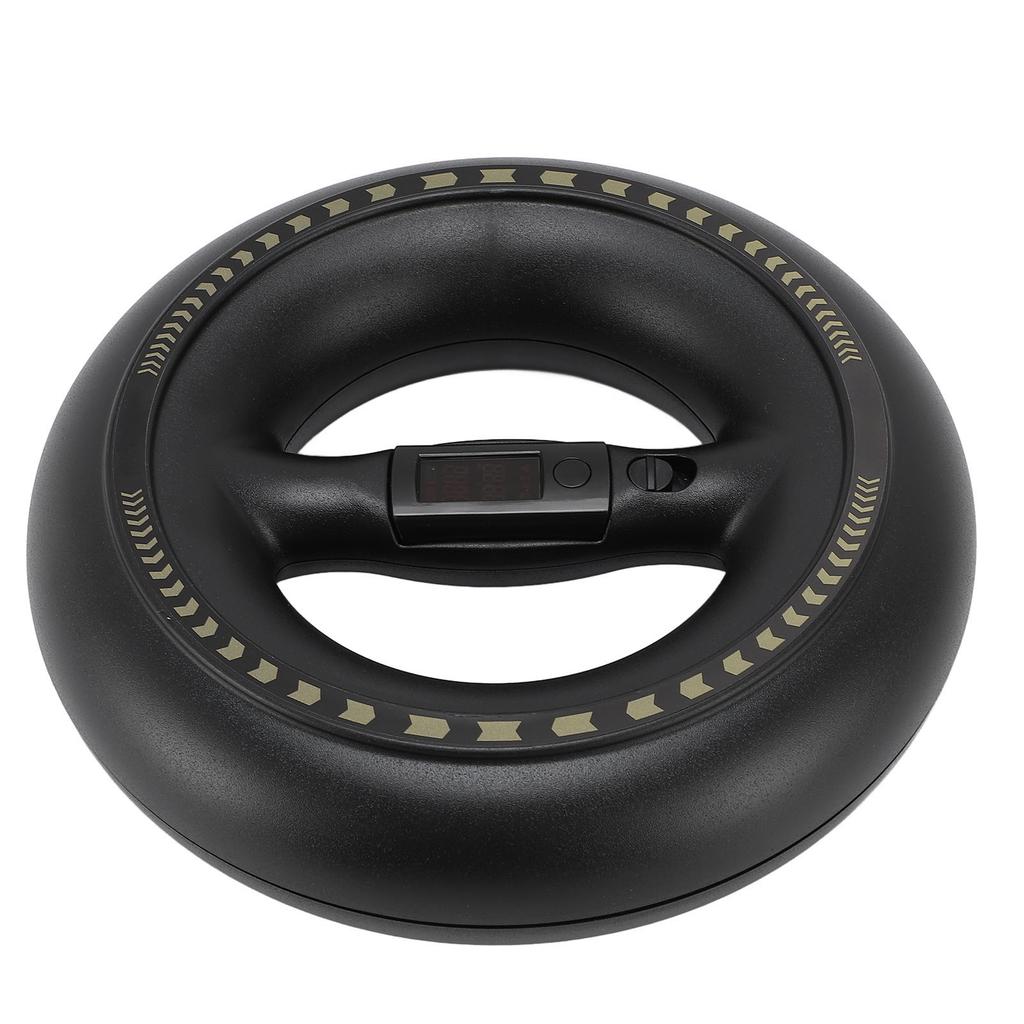 Wrist Trainer Ball Smart Display Curved Handle Enhanced Grip Wrist Strengthener Forearm Exerciser Ball for Arm Finger