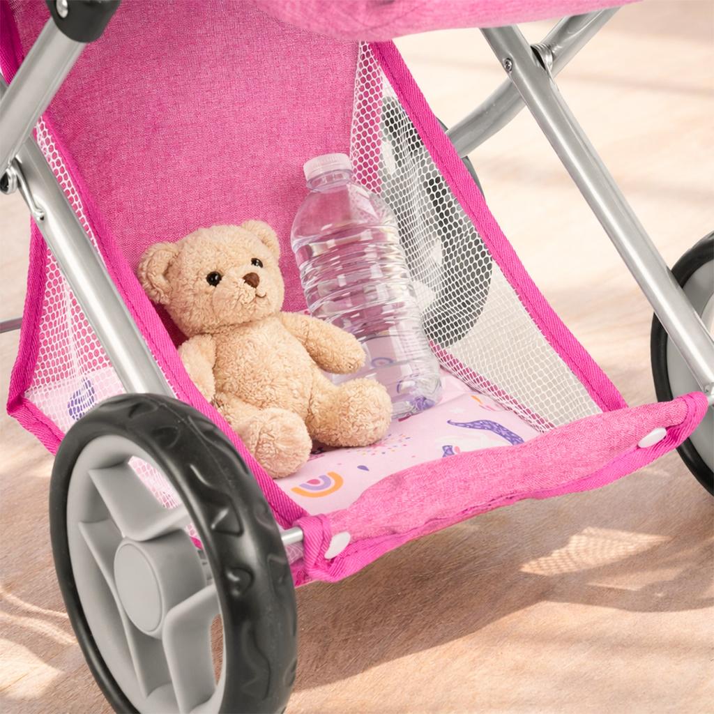 3-In-1 Unicorn Doll Stroller Gondola Carrier With Accessories