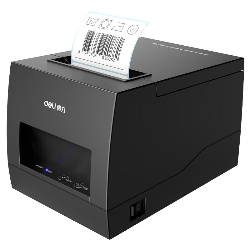 Deli DL-886BW(NEW) Thermal Label Printer CN plug (adapter included)