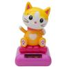 Cat Ornaments Dashboard Shake Head Figure Birthday Gift Windowsill Decorations Solar Powered Cat Dashboard Toy