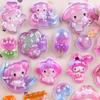 Мультяшные Веселые 3D Наклейки Наклейки Hello Kitty Украсить Чехол Телефона Блокноты Ручная Работа Скрапбукинг Декор Бутылки Рождественский Подарок