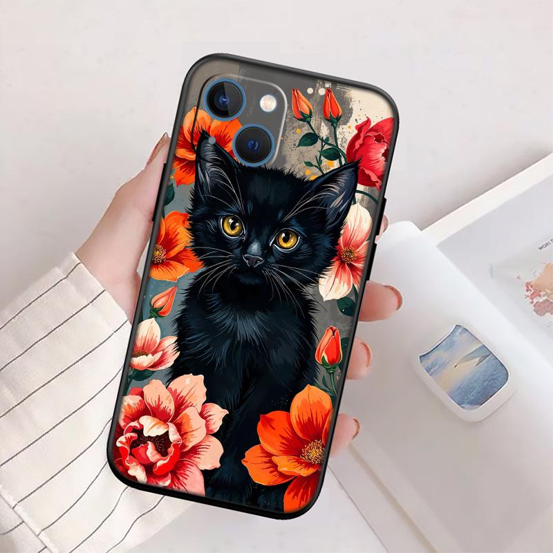 RP15 Cat Kitten Meow Shell Phone Case for Samsung Galaxy Note 10 20 S23 S24 S25 Ultra FE Plus Edge Lite A02S A35 A07 A17