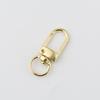 Colored Spray Paint Zinc Alloy Keychain Spring Clasp & Dog Buckle Jewelry Accessories