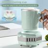 Quick Cooling Cup Easy One-Touch Operation Portable Mini Electric Drink Instant Cooler with Sunken Style for Beer Juice Coffee