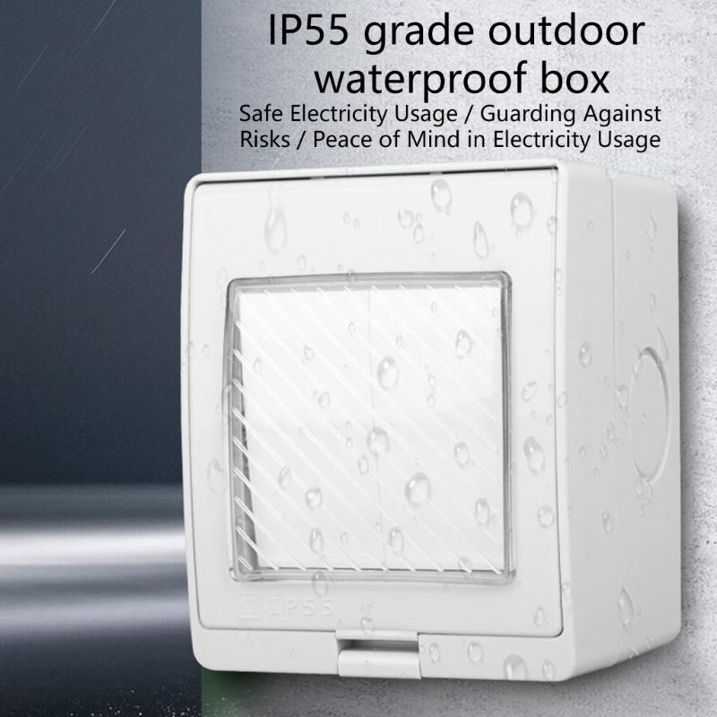 Durability Flame Retardant Materials Switches Enclosures Suitable For Villas Factories And Sites With Longevities