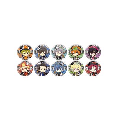 THE iDOLMSTER SideM 18 [Иллюстрации мини-персонажей] Значок Полный набор (Коробка из 10 штук)