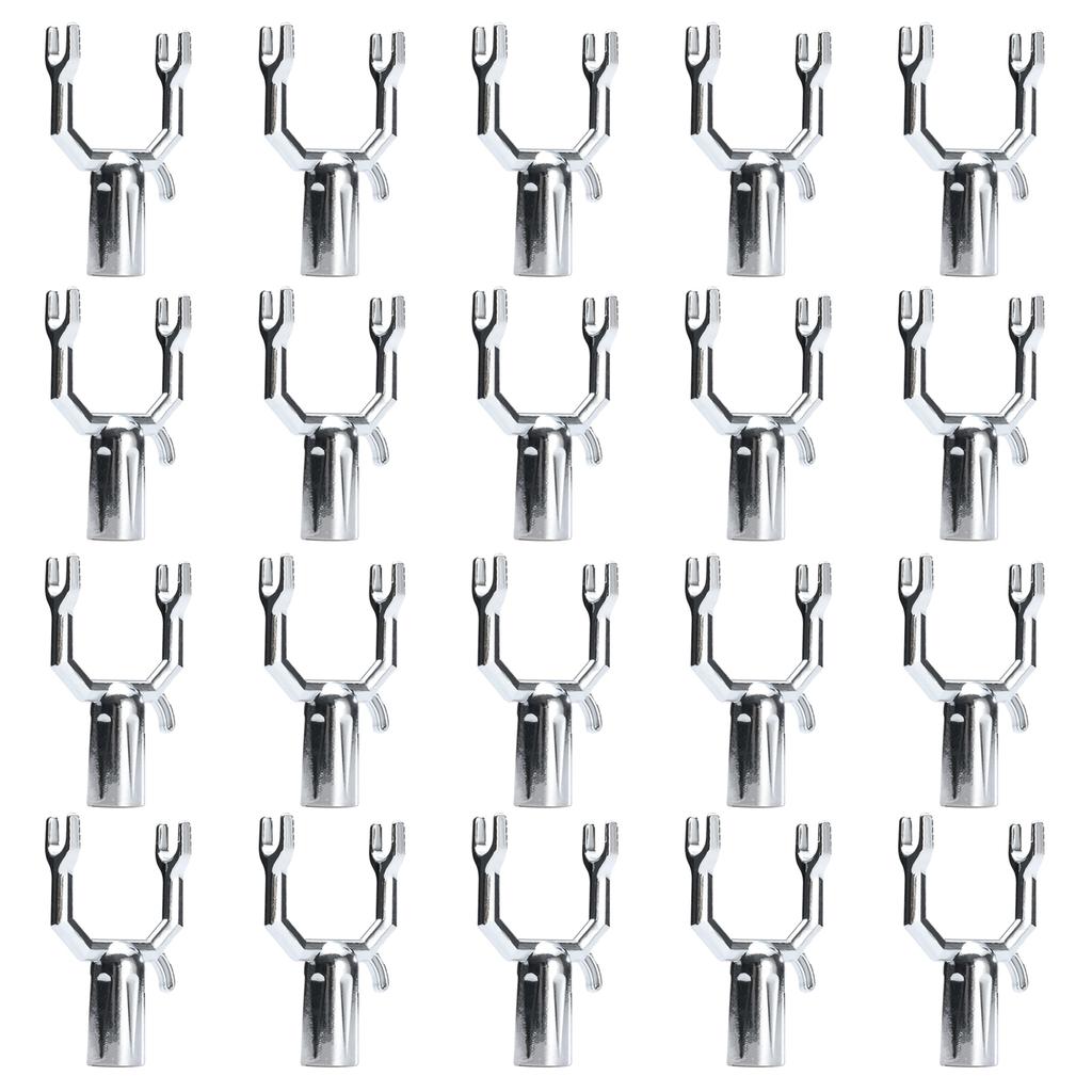 Pack of 20 Metal Y Shaped Plant Branch Support Brackets for Fruit Trees Delicate Plants Rustproof Garden Stake Holder