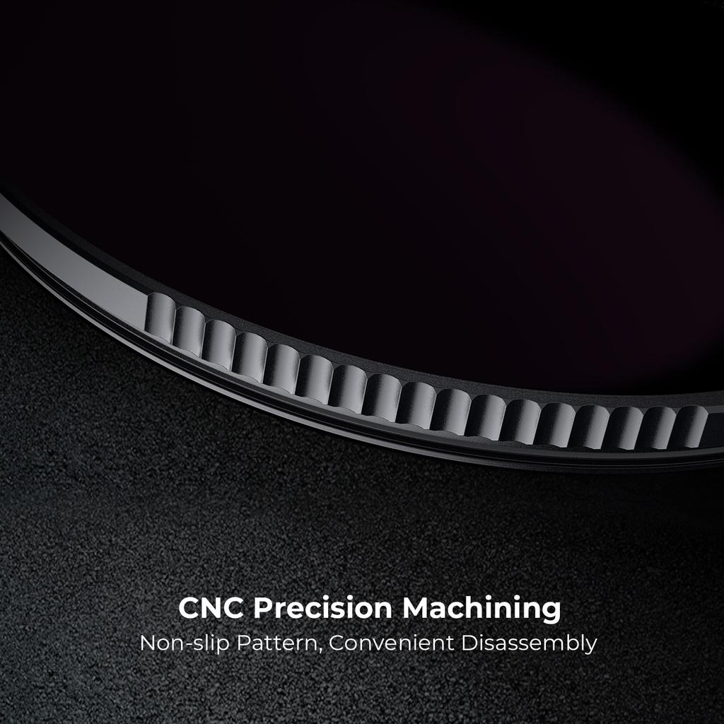 K&F Concept ND100000 Солнечный Фильтр 28-Слойный Нейтральной Плотности 16.6-Стоповый Фильтр для Аксессуаров Объектива Камеры 49мм-95мм Серия Nano-X