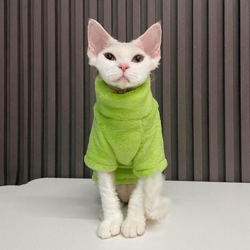 Пальто для бесшерстной кошки Толстовка для бесшерстной кошки Одежда для бесшерстной кошки Свитер для бесшерстной кошки Пальто сфинкса Теплое пальто Толстовка для кошки сфинкса