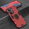 KEYSION Противоударный защитный чехол для IQOO Neo9 Pro 8 Pro 7SE, мягкий силикон + ПК, металлическое кольцо-подставка, задняя крышка для телефона для VIVO IQOO Neo 9