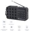 Мини Портативное Карманное FM Радио с Поддержкой Bluetooth, USB, TF-карты, Беспроводные Динамики, Цифровой Радиодинамик, Музыкальный Плеер