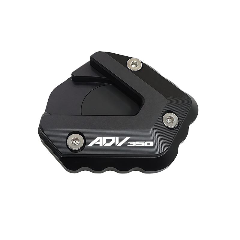 For Honda ADV 350 ADV350 2021-2025 2026 CNC Aluminum Motorcycle Kickstand Side Stand Foot Extension Pad adv350 Accssories