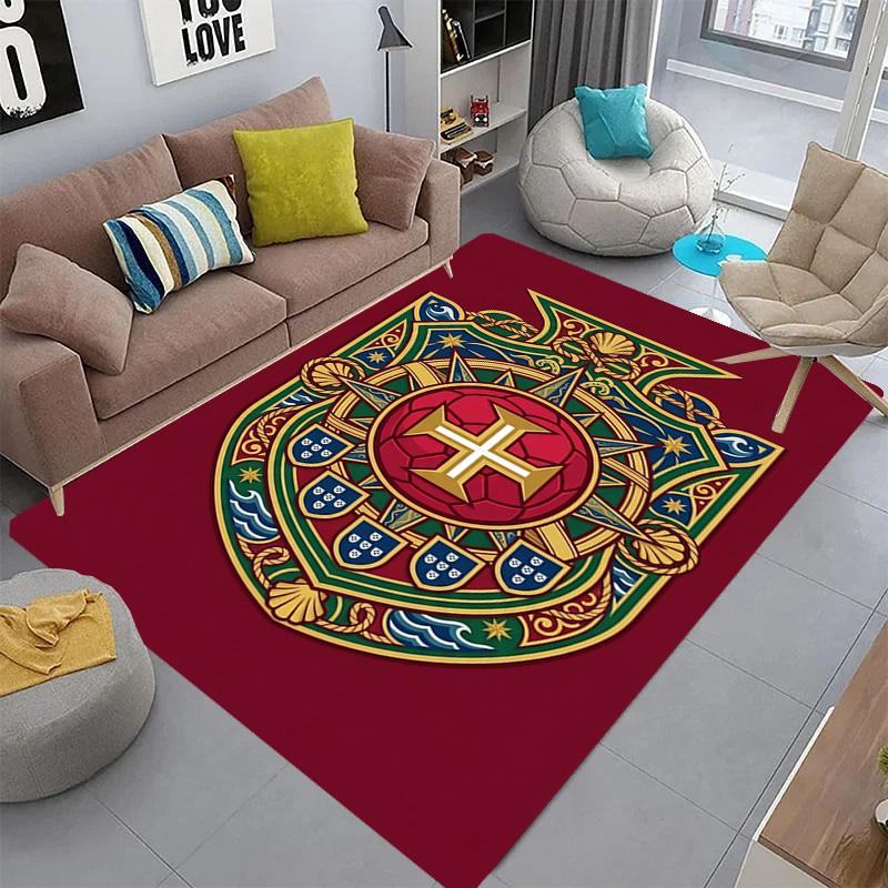Heritage Royal Emblem carpet printing Living room and bedroom mats Doormat Office chair cushion Bathroom mat