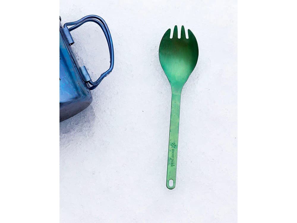 Snow Peak Titanium Split Spoon Purple (snow Peak) SCT-004PR