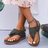 Summer Ladies Fashion Wedge Fringe Sandals Women's Shoes