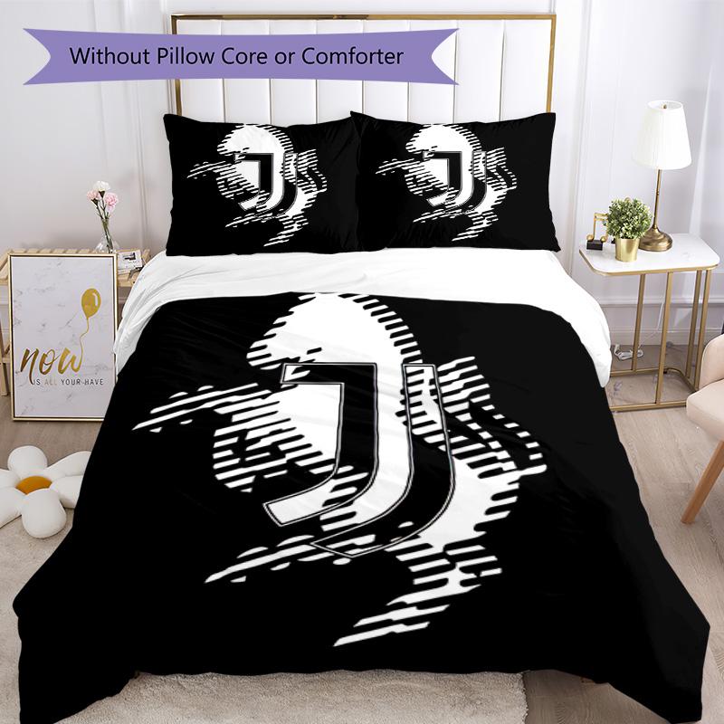 Juventus Bedding Set Breathable Duvet Cover With Pillowcases Home Decoration Birthday Gift