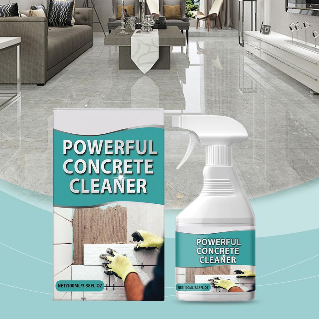 Cement Cleaner Strongly Dissolves Wall Tiles Cement To Remove Doors And Glass Concrete Cement Cleaner 100ml