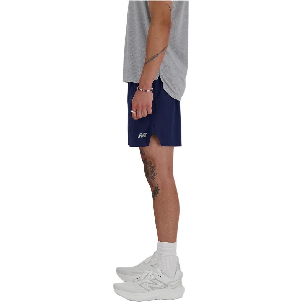 New Balance Повседневные шорты мужские синие MS41283N-NY