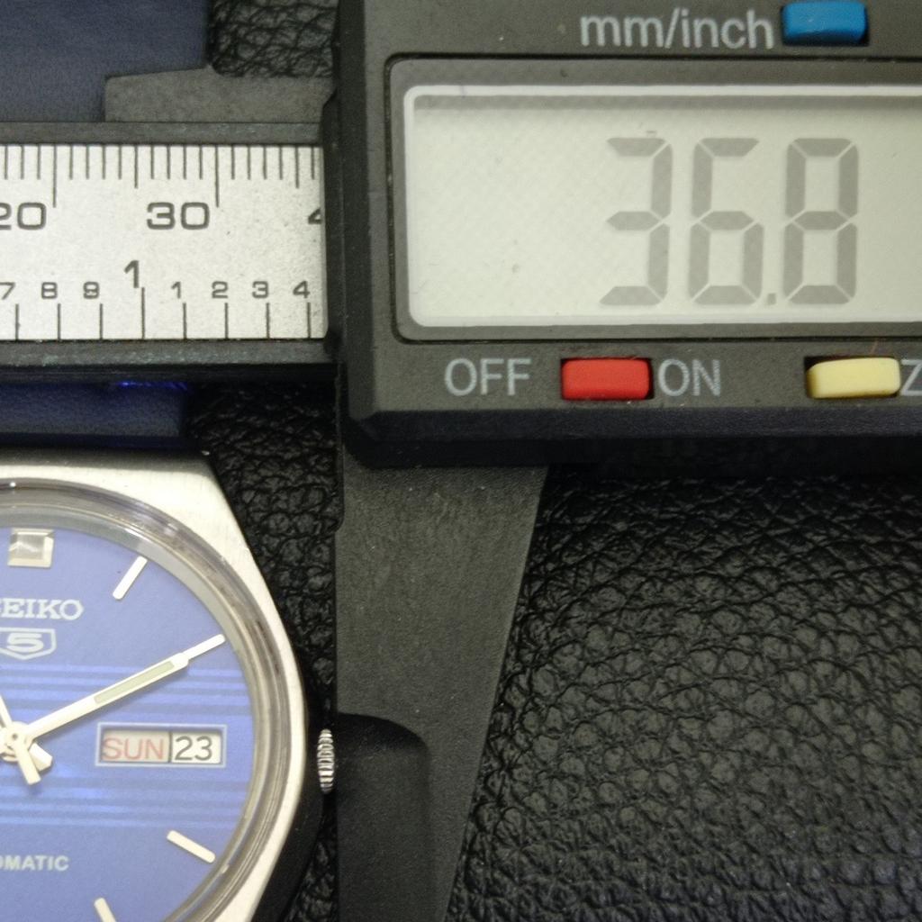 ВИНТАЖНЫЕ МУЖСКИЕ ЧАСЫ SEIKO 5 AUTOMATIC ЯПОНИЯ 6309A С СИНИМ ЦИФЕРБЛАТОМ a701273-5