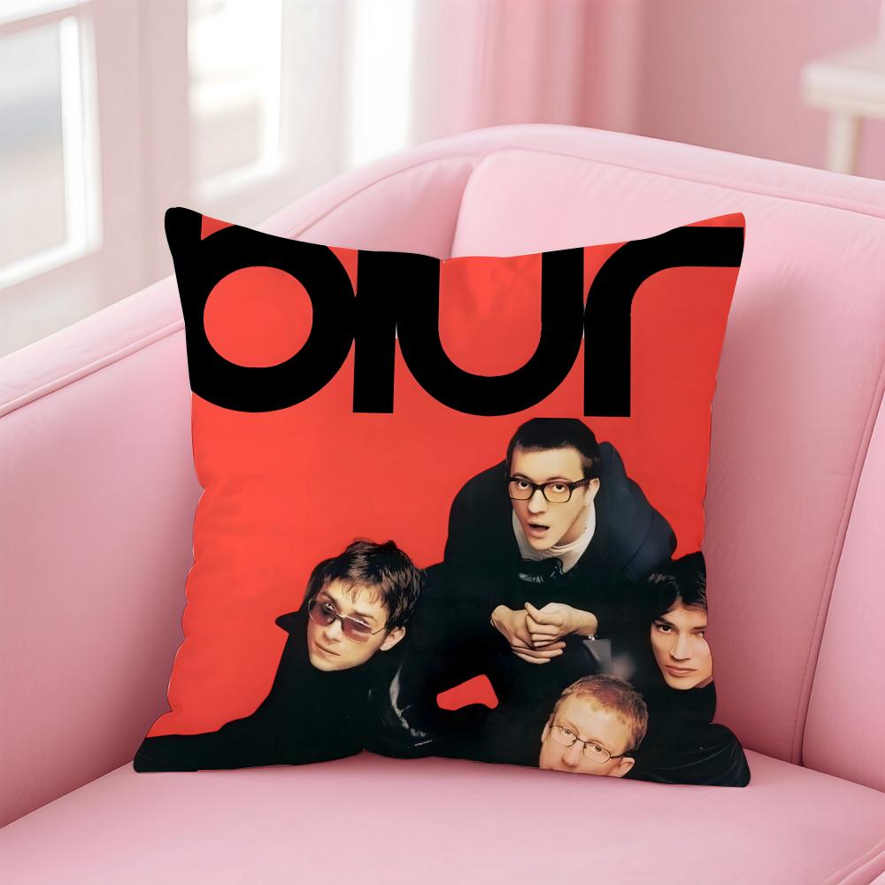 Чехол для подушки с изображением солиста группы Blur, крутой, удобный, двусторонний. Идеально для автомобиля, дивана, спальни и не только.