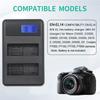 EN-EL14 Camera Battery Charger for Nikon D5200 D5300 D5500 D560 D3200 D3300 D3400 D3500 DF CoolpixP7000 P7100 P7700 P7800 Camera