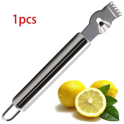 Овощечистка для лимона, терка для лимонной цедры, лайма, апельсина, терка для цитрусовых, нож для пилинга, кухонные инструменты для бара, аксессуары