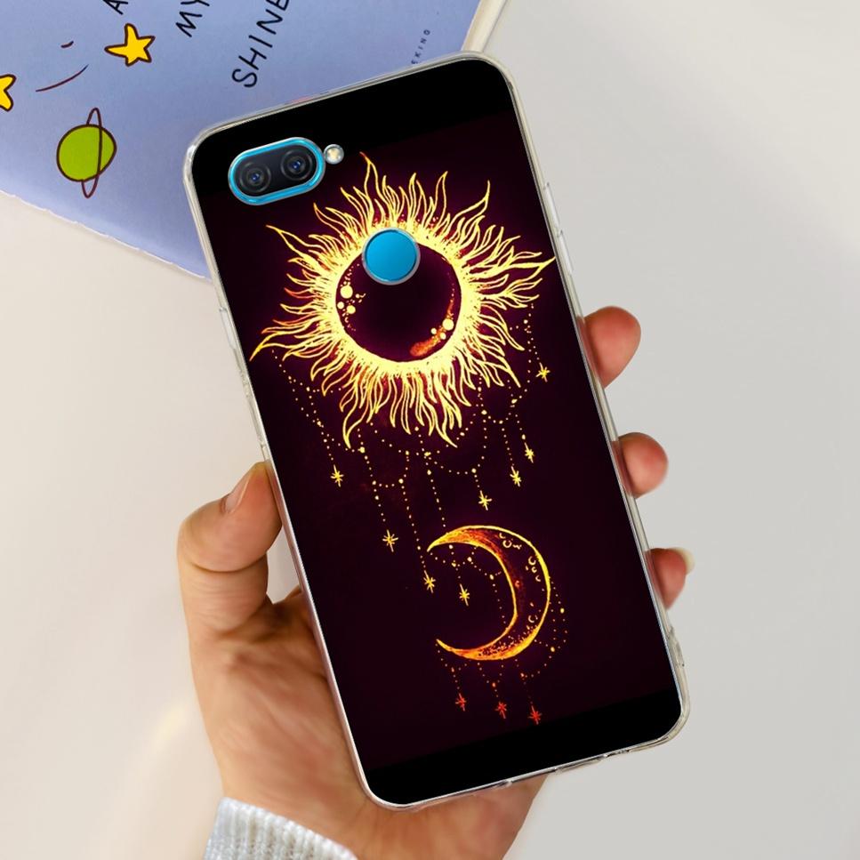 Case For Oppo A12 6.22" Cute Cartoon Dinosaur TPU Soft Silicone Clear Cover For Oppo A12 A 12 CPH2083 Phone Case Funda Bumper
