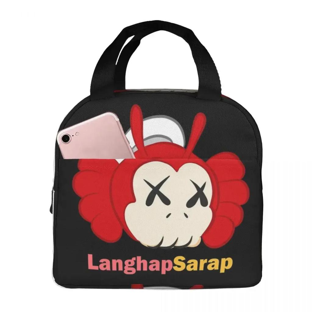 Jollibee Pride Insulated Lunch Bag for Women Children Portable Food Boxes Thermal Lunch Box Tote
