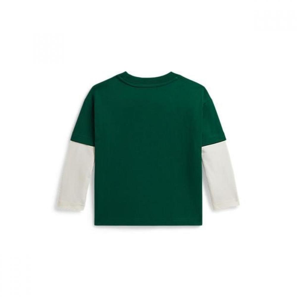 Polo Ralph Lauren Boys Big Fit Cotton Layer Effect Tee Cwpotshb8021340300