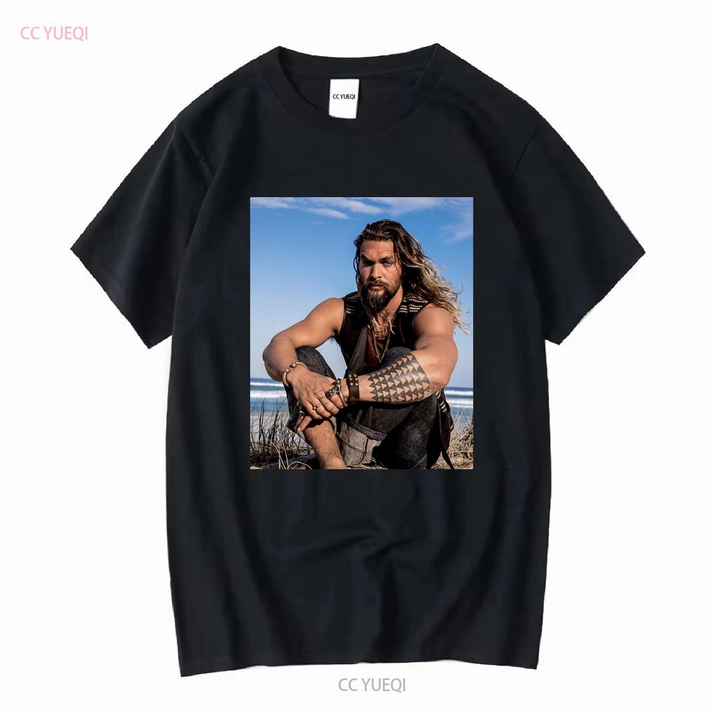 Hot Jason Momoa Sleeveless Top Classic T Shirt Size S 5xl Best Vintage Washed Stretched Designer Clothes Streetwear