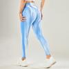 Бесшовные спортивные леггинсы с принтом тай-дай, женская одежда для тренировок в тренажерном зале, йоге, леггинсы с высокой талией и принтом