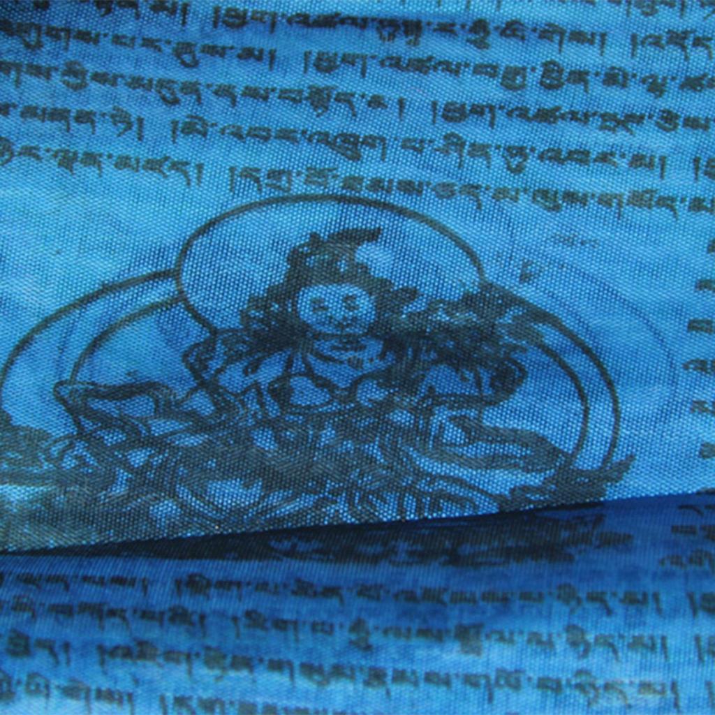 20pcs Traditional Tibetan Prayer Flags 26x16cm Buddhist Banner Tibetan Wind Horse Prayer Flags for Outdoor Peace Meditation